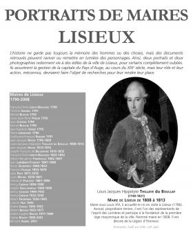Portraits de Maires de Lisieux