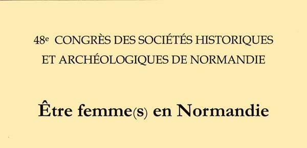 Congrès des Sociétés historiques et archéologiques de Normandie