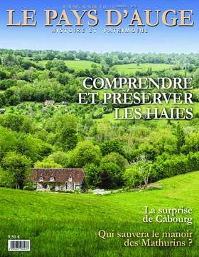 Revue le Pays d'Auge couverture septembre-octobre 2022