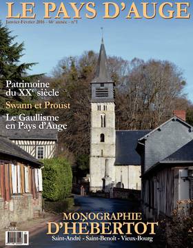 Revue le Pays d'Auge couverture janvier-février 2016