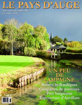 Revue le Pays d'Auge couverture Novembre-décembre 2012