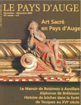 Revue le Pays d'Auge couverture Novembre/Décembre 2003