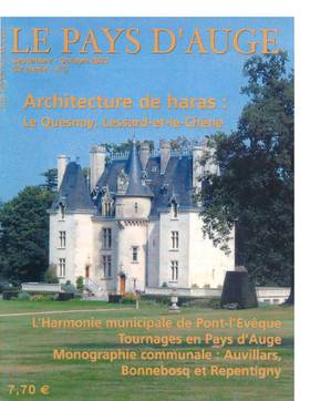 Revue le Pays d'Auge couverture Septembre-Octobre 2003