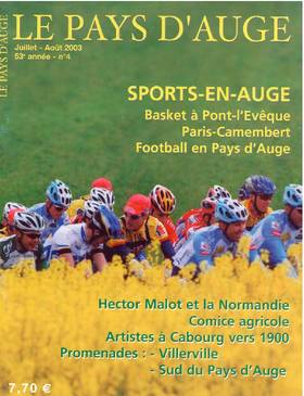 Revue le Pays d'Auge couverture Juillet-Août 2003