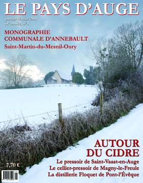 Revue le Pays d'Auge couverture Janvier/Février 2011