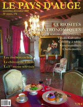 Revue le Pays d'Auge couverture Novembre-décembre 2008