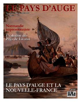 Revue le Pays d'Auge couverture novembre-décembre 2013