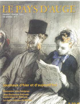 Revue le Pays d'Auge couverture Janvier/Février 2003