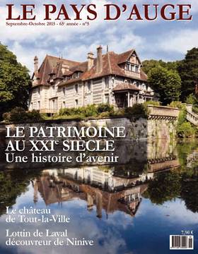 Revue le Pays d'Auge couverture septembre-octobre 2015