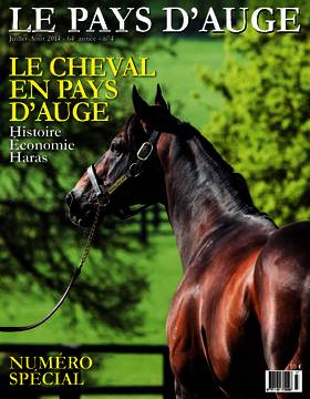 Revue le Pays d'Auge couverture Juillet-Août 2014