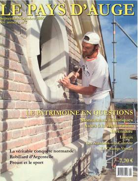 Revue le Pays d'Auge couverture Septembre/Octobre 2005